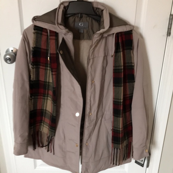 Woman’s Gallery New York Winter Jacket, size S, color  is Pebble, NWT - Picture 3 of 13